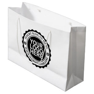 Tasche mit individuellem Geschenk und Ihrem Firmen Große Geschenktüte