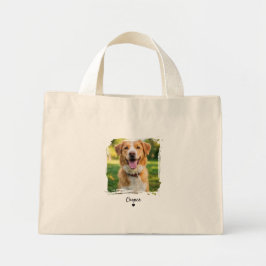Tasche mit individuellem Hunde-Foto - Personalisie