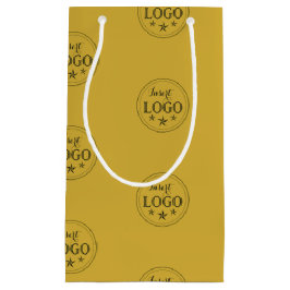 Tasche mit individuellem Logo-Muster für Geschenke Kleine Geschenktüte