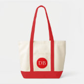 Tasche mit individuellen Anfangsbuchstaben Jumbo (Vorne)