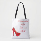 Tasche mit inspirierendem Zitat (Vorderseite)