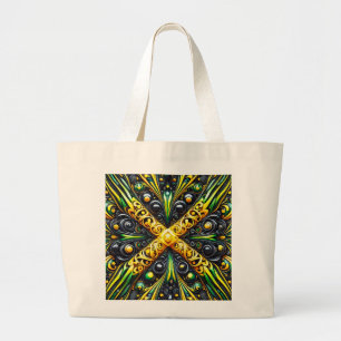 Tasche mit jamaikanischem Farbdesign