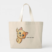 Tasche mit Katze (Rückseite)