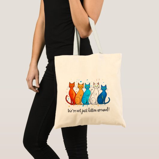 Tasche mit katzengepflegtem Design (Vorderseite (Produkt))