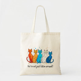 Tasche mit katzengepflegtem Design