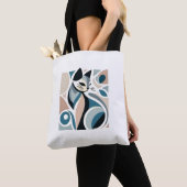 Tasche mit Katzenkunst (Von Nahem)