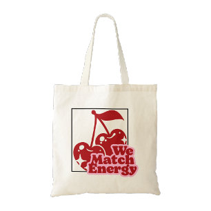 Tasche mit Kirschdruck