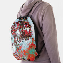 Tasche mit Kordelzug – Corrosion Pulse