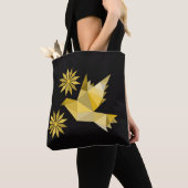Tasche mit kreativem Vogel mit Blume (Von Nahem)
