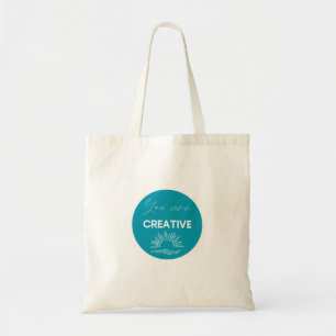 Tasche mit kreativer Inspiration: "Du bist kreativ