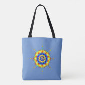 Tasche mit künstlerischem Design, mehrfarbiger kos (Rückseite)