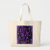 Tasche mit lila Elefant (Vorne)