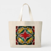 Tasche mit Los Angeles Colors Design (Rückseite)