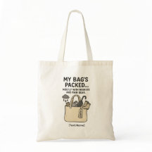 Tasche mit lustigem Text/Namen – Reue & Regen-Ausr
