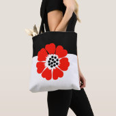 Tasche mit modernem Mohndesign (Von Nahem)