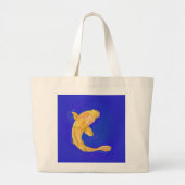 Tasche mit orangefarbenem Fisch (Vorne)