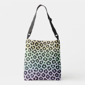 Tasche mit Pastel-Leopardendruck 'Make It Happen' (Rückseite)