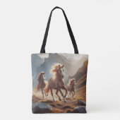 Tasche mit Pferdebild (Rückseite)