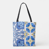 Tasche mit portugiesischen Fliesen (Rückseite)