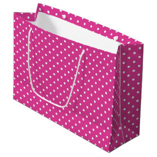 Tasche mit Punkten Große Geschenktüte