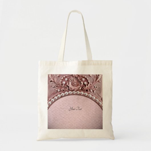 Tasche mit rosa Blumen (Vorne)