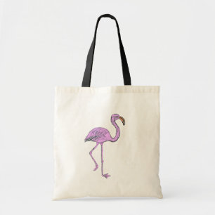 Tasche mit rosa Flamingo