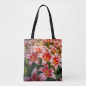 Tasche mit rosa Lilien (Vorderseite)