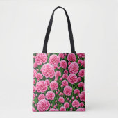 Tasche mit rosa Nelken (Vorderseite)