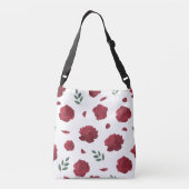 Tasche mit Rosenmuster | Henkeltasche (Rückseite)