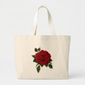 Tasche mit rote Rose (Vorne)