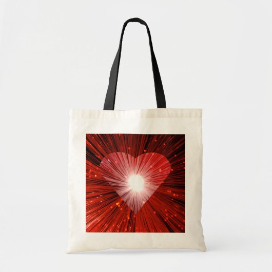 Tasche mit Rotem Herzen (Vorne)