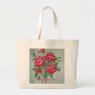 Tasche mit Roten Rosen