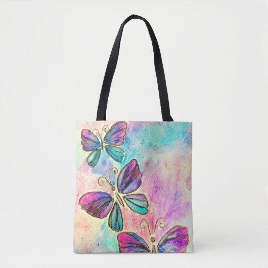 Tasche mit Schmetterlingen (Vorderseite)