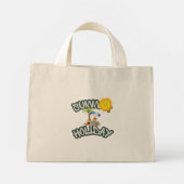 Tasche mit schönem Design (Sommerferien) (Rückseite)