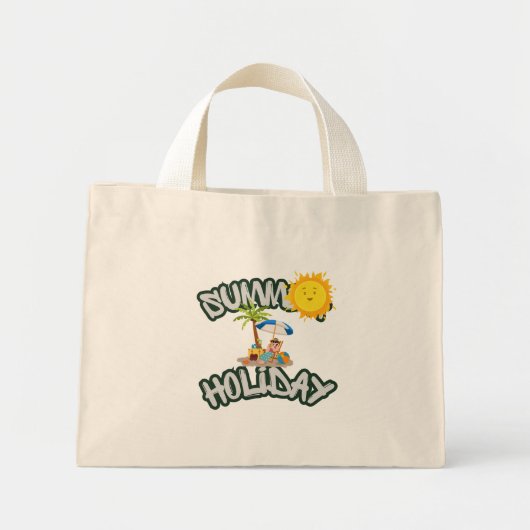 Tasche mit schönem Design (Sommerferien) (Vorne)