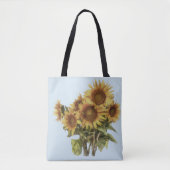 Tasche mit Sonnenblumen (Vorderseite)