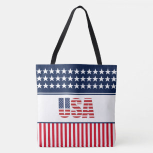 Tasche mit Stars und Streifen