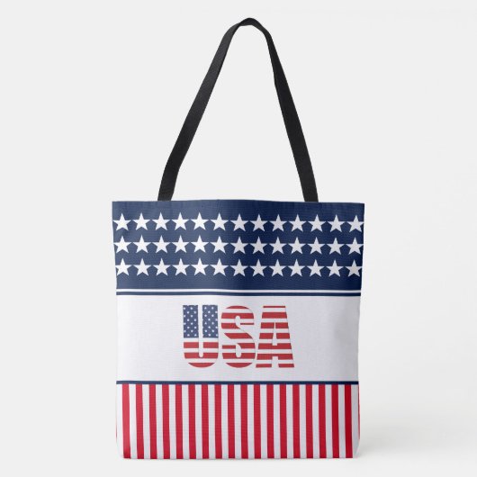 Tasche mit Stars und Streifen (Vorderseite)