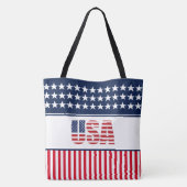 Tasche mit Stars und Streifen (Rückseite)