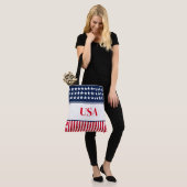 Tasche mit Stars und Streifen (Am Model)