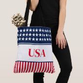 Tasche mit Stars und Streifen (Von Nahem)
