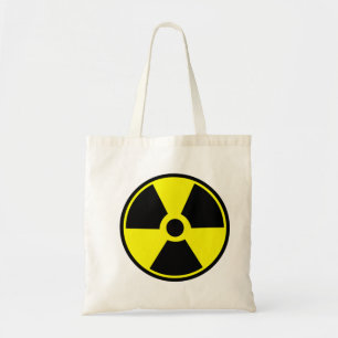 Tasche mit Strahlensicherheitssymbol für die Radio