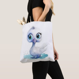 Tasche mit süßen weißen Enten