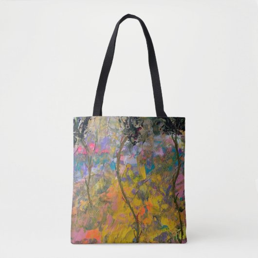 Tasche mit tanzenden Blumen (Vorderseite)