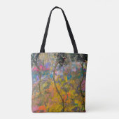 Tasche mit tanzenden Blumen (Rückseite)