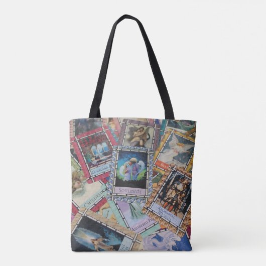 Tasche mit Tarot (Rückseite)