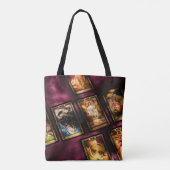 Tasche mit Tarot (Rückseite)