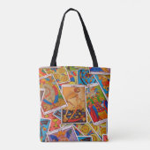 Tasche mit Tarot (Rückseite)