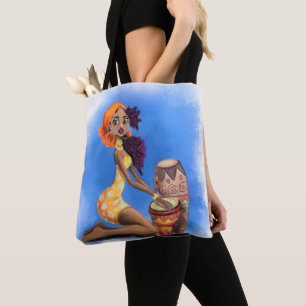 Tasche mit Trommler Mädchen