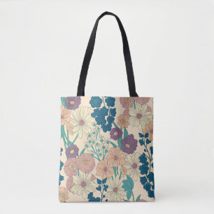„Tasche mit vintage Blumenmuster“ Tasche